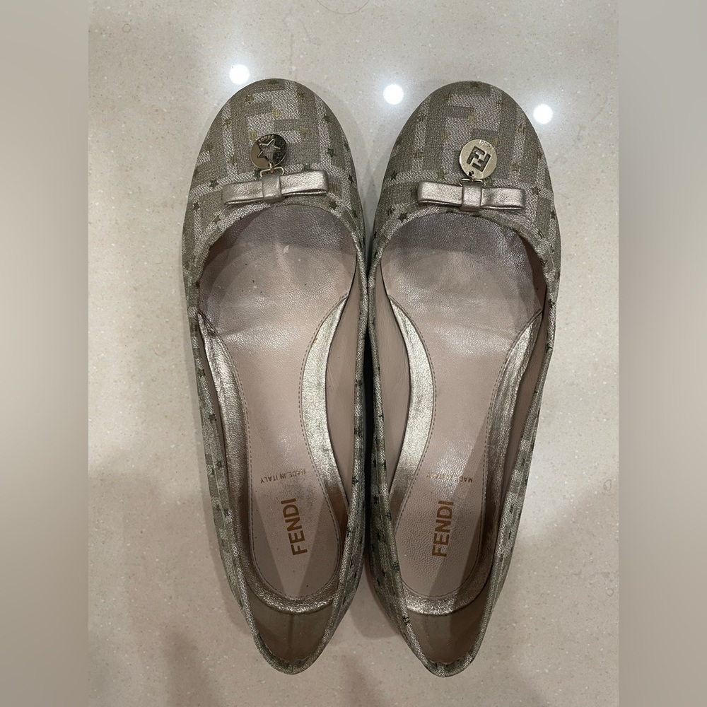 Fendi, ballerina flats size 37